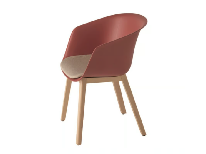 DUNK 1195N - Polypropylene chair with integrated cushion _ Et al.